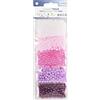 GLOREX Kit Perline, Rosa/Lilla, 6mm