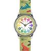 Cander Berlin MNA 1230 D - Orologio per bambini, motivo: dinosauro, blu, cinturino, Blu, Cinghia