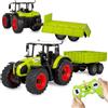 JAMARA Claas Arion 660 405360 con rimorchio ribaltabile 1:24 2,4 GHz - trattore giocattolo telecomandato, veicoli bambini modello agricolo, regalo per bambini, leggero, gancio di traino