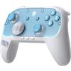EasySMX S10 Wireless Controller per Switch 2/Switch 1/PC con Wake-up, Chat In-Game, Joystick TMR, Pulsanti Meccanici, Batteria 1200mAh, D-Pad Intercambiabile & Coprifrontale, Movimento 6-Assi