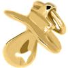 My Gold MyGold - Ciondolo a forma di ciuccio da donna per bambini, in vero oro giallo 333/585/750 (8/14/18 carati), massiccio colato Babyloving, Mittelgroß, Oro giallo, Nessuna pietra preziosa