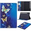 X-Best Custodia Cover per Samsung Galaxy Tab S6 10.5, PU Slim Smart Protettiva Custodia Cover con Auto Sveglia/Sonno e Tasca per Samsung Galaxy Tab S6 SM-T860/T865 10.5 2019