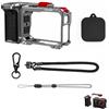 Lokyoyo Xplorer - Impugnatura per fotografia di strada, per Insta.360 Ace Pro 2/Ace Pro, gabbia per fotocamera con interfaccia cold shoe e otturatore, maniglia laterale per fotocamera con interfaccia a vite