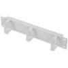 Koscom Connect Pannello di manovra per cabinet di rete I 1U Gestione cavi per armadio server I Pannello di manovra con staffa di guida 40 x 30 mm I Server Rack gestione cavi (grigio, 10)
