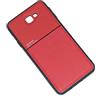 Kepuch Mowen Cover Custodia Case Piastra Metallica Incorporata per Samsung Galaxy J7 Prime - Rosso