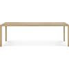 Ethnicraft - Tavolo rettangolare Air - Legno naturale - Impiallacciatura di rovere - Designer Alain van Havre