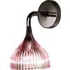Kartell - Lampada da parete E - Rosa - policarbonato 2,0 - Designer Ferruccio Laviani