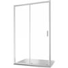Parama Box Doccia Nicchia 120cm Apertura Scorrevole Vetro Temperato 6mm Trasparente Profili Cromati h185cm mod. Tonga