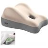 Generic Cuscino ortopedico per sedere in gravidanza, ideale per seduti e sdraiati, cuscino ortopedico in schiuma, stile moderno e semplice (beige)