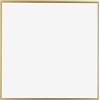 Dutch Frame Factory - Cornice 35x35 cm - Oro - Cornice per foto in Plastica con vetro plastico Antiriflesso - Cornice portafoto 35x35 cm - Easy