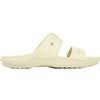 Crocs Classic Crocs Sandal, Sandali Unisex - Adulto, Osso (Bone), 41/42 EU