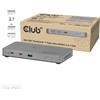 CLUB3D CSV-2563 replicatore di porte e docking station per laptop Thunderbolt 5 Argento [CSV-2563]