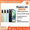 Xiaomi Versione globale Xiaomi Redmi A5 4G Smartphone Display da 6,88'' 120Hz Batteria da 5200mAh Fotocamera reale da 32MP Jack audio da 3,5 mm - Midnight Black