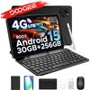 Doogee Tab G6 Tablet Pc 11 pollici Android 15 30Gb Ram (6 + 24) 256Gb Rom 8000Mah Batteria Doppi altoparlanti Supporto Widevine L1 Tablet Pc - Gray Tablet Only