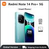Xiaomi Telefono usato Redmi Note 14 Pro+ 5g Versione globale 8Gb+256Gb Smartphone blu (eccellente condizione) - Blue(Used Phone)