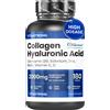 VITASTRONG. COLLAGENE IDROLIZZATO 2000MG Vitastrong - COLLinstant Collagene e Acido Ialuronico con Biotina, Coenzima Q10, Zinco, Selenio, Vitamina C, Vitamina D - Formula Efficace - Qualità Premium -