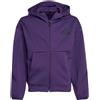 ADIDAS FELPA FULL ZIP CON CAPPUCCIO Z.N.E. BAMBINO
