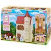 Calico Critters Sylvanian Families (Calico Critters) Una casa con un tetto rosso e un ascenso...