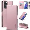 Yunubeyii Cover Libro per Samsung Galaxy S20 FE - [Blocco RFID] Luxury PU Leather Portafoglio Card Holder Magnetic Phone Custodia con Kickstand, Cover Protettiva Antiurto, Rosa