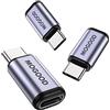 MOGOOD USB C Adattatore da maschio a femmina, supporto da 100W Fast Charging 40 Gbps Trasferimento di dati 8K@60Hz Video output per USB4,Thunderbolt 4/3,laptop,vapore Dock,switch,tablet, telefono