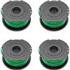 ECSiNG 4PCS SF-080 bobina linea compatibile con Black & Decker GL8033 GL9035 GL7033 A6486 Outdoor Power Tools Parti di ricambio 5.9m Linea Lunghezza 2mm Linea Diametro
