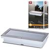 Paulmann 94239 Lampada da Incasso da Terra a Energia Solare 1 x 1.5 Watt Nero Acciaio Inossidabile, Plastica 3000 K Bianco Caldo, 1,5 W