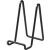 DIDUDIDU Supporto Cavalletto Espositore Porta Piatti - 6 Pollici Cavalletti per Tavolo in Ferro - Supporti da Esposizione per Piatto Decorativo | Foto | Cornice | Libri - Confezione da 4, Nero