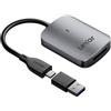 Lexar Lettore di schede CFexpress di tipo A RW515, fino a 900 MB/s, lettore di schede di memoria USB 3.2 Gen 2 per schede CFe di tipo A, lettore di schede CF con cavo USB-C/adattatore USB-C a USB-A