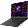 MSI Vector GP78HX 13VG-091IT, Notebook Gaming 17 QHD+ 240Hz, Intel i7-13700HX, Nvidia RTX 4070 8GB GDDR6, RAM 16GB DDR5 4800MHz, 1TB SSDPCIe 4, WiFi 6E, Win 11 Home, Layout e Garanzia ITA, Grigio