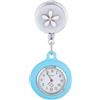 KARELLS Orologio da Infermiere in Silicone, Orologio da Infermiere Quarzo, Oorologio da Infermiera Personalizzato, Orologio Luminoso, Impermeabile Adatto per Medici, Infermieri, Paramedico Accessori