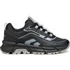 Geox J Flexyper Plus Boy, Scarpe da Ginnastica, Nero/Grigio, 28 EU