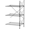 wi.sy Spazi Intelligenti Wisy Scaffalatura Metallo 90x50x40 cm Modulo Aggiuntivo per Scaffale Metallo Garage, Scaffale Ufficio Modulare in Filo Metallico con Sistema di Aggancio Brevettato Made in Italy (90x50 cm)