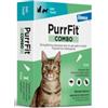 Elanco Purrfit Combo 3 Pipette 50 Mg/60 Mg Soluzione Spot-On Per Gatti E Furetti