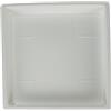 The HC Companies Sottovaso quadrato, bianco, 28 cm