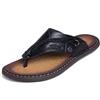 Fashion Sandali Uomo Vera Pelle infradito Moda Scarpe estive Fashion mare