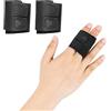 ONTYZZ Supporto per Dita Mani Sports Protezione Dita 2 Pezzi Stabilizzatore Delle Dita Regolabile Protezioni Dita Mano per Sportive Artrite Fascia Dito Morbido Supporti Dita Neoprene Tutore per Dita