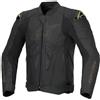 Alpinestars giacca in pelle uomo Dusk - 1478 Nero laser
