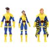 Marvel Legends Serie Banshee, Gambit & Psylocke X-Men 60° Anniversario Action Figure Set 16 pollici Action Figure