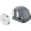 Gedotec Fermaporta magnetico - Fermaporta 20 kg - grigio | Fermaporta per montaggio a pavimento | Fermaporta a pavimento con magnete | Magnete per porta a pavimento extra forte