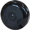 A2ZWORLD Telecamera WiFi 360° (Fisheye, HD 960p, 2MP), Telecamera di Sorveglianza Stanza Bimbo, Salotto, Interno, Audio Bidirezionale + Riproduzione Video