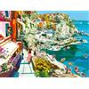 Ravensburger - Puzzle Romanticismo alle Cinque Terre per Adulti e Ragazzi, 1500 Pezzi, Idea Regalo per Lei o Lui, 80x60 cm