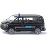 Siku 1548, VW T5 squadra speciale, Metallo/Plastica, Nero, Macchinina per bambini, Design fedele nei dettagli, Portellone posteriore apribile