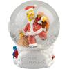 Grupo Erik Palla di Neve The Simpsons - Addobbi Natalizi, Homer Babbo Natale 14,5 x 14 x 8 cm | Palla di Vetro Decorativa: Regalo Simpsons Gadget