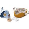 LILLIPUTIENS - Peluche di Jules Il Cane e Il Suo Cesto - Cane con Cesto e Accessori - Rumore elettronico di abbaio - Stimola l'immaginazione - da 12 Mesi