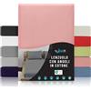 Dreamzie Lenzuolo Con Angoli Cotone - 70x160 - Oeko Tex certificato - Rosa - Lenzuolo 70x160
