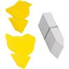 UDNFHL 60 Pezzi di Tavola da Insetti Appiccicosi E 100 Pezzi di Etichette Vegetali, Etichette Impermeabili in Plastica, Trappole Adesivi, Forniture per Il Giardinaggio, Accessori per Piante.