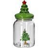 Ad Trend Barattolo di Natale Ass. D 11 Cm H 23 Cm Trasparente 1 Pz