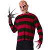 Rubie's Costume Freddy Krueger Nightmare - Completo di Maschera T-Shirt e Guanto con Lame