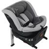Be Cool Seggiolino Auto Saturn R129 i-Size 40-150 cm per Neonati e Bambini fino a 12 anni, inclusa Base Isofix Girevole - Be Antracita