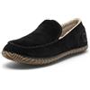 Sorel Sorel Dude Moc, Pantofole Uomo, Nero (Black/Black 011), 46 EU
